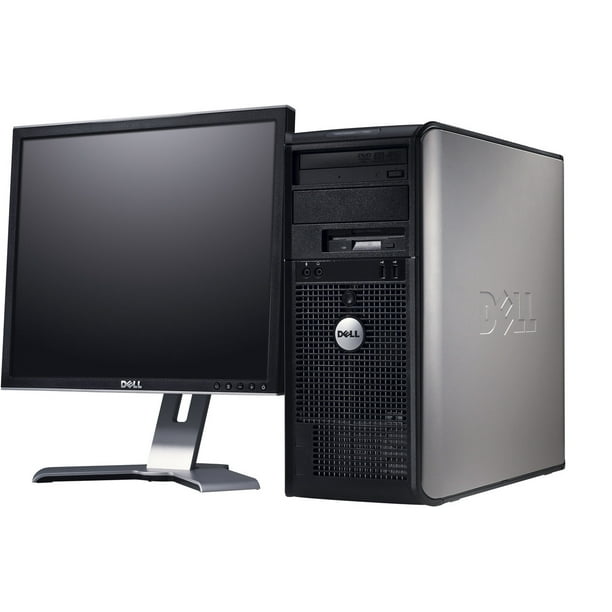 Refurbished Optiplex Gx280 Tower 400gb Hdd 4gb Ram Dvd Rom 17 Lcd Monitor Windows Xp Professional Walmart Com