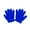 Blue, variant on Children Stretchy Knitted Gloves Versatile Full Finger Gloves Fun & Warm Winter Accessories for Kids 1-3 Years Old