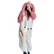 thumbnail image 2 of Bunny Onesie Adulto Animal Custume Conejo Pijamas de una pieza Ropa de dormir Navidad Dibujos animados Halloween Cosplay Traje para mujeres niñas, 2 of 4