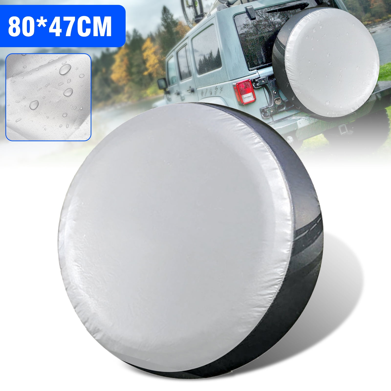 Spare Tires Cover Mountain Valley Wheel Covers Fits Boat Protection Weather-Proof Universal Rv SUV Truck Van Travel Camper Trailer Accessories 14 15 16 17 