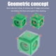 thumbnail image 5 of Cubos de Vinculación de Matemáticas ANGGREK Juguetes Educativos 100 piezas, 5 of 8