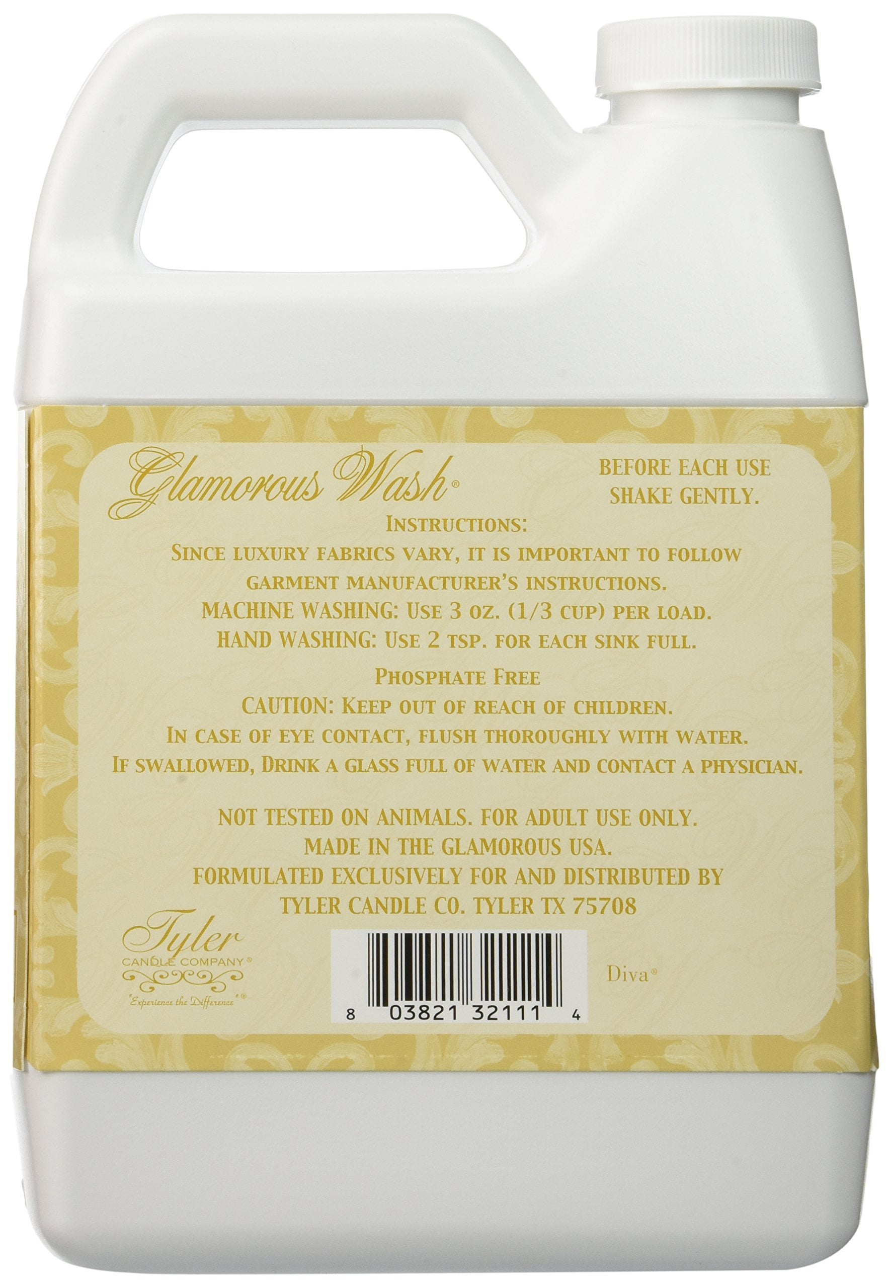 Tyler Diva Wash (Half Gallon) 1892g – Southern Gyp Boutique