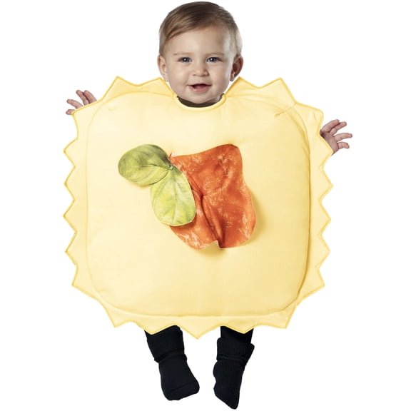 Imposta Costumes Ravioli Baby Halloween Costume, Beige, Boys and Girls, Baby Size 3-9 Months, 30176-39