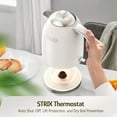 thumbnail image 4 of Hazel Quinn Electric Kettle - 1.7 Liters (57oz) Stainless Steel Water Kettle, BPA-Free Interior, 1200W Fast Boiling, Cordless, Rotational Base, Autom, 4 of 8