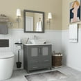 thumbnail image 2 of Vanity Art 30 in. W Single Sink Bathroom Vanity with Engineered Marble Top and Free Mirror, 2 of 9