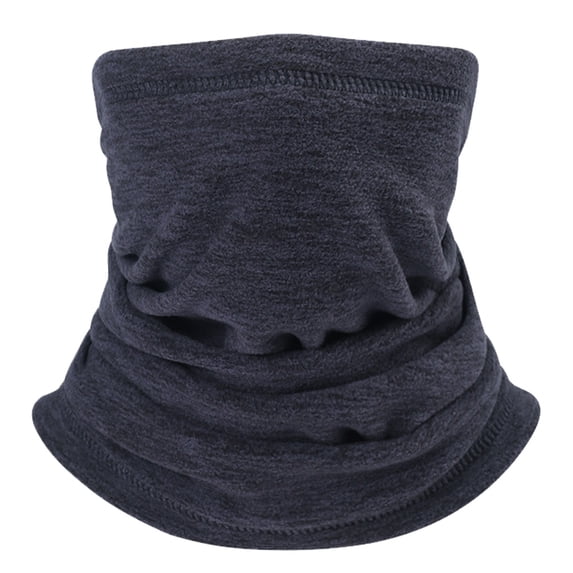 Fleece Neck Warmer Men Women Ski Neck Gaiter Cover Keep Warm Face Mask