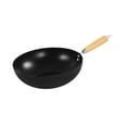 thumbnail image 1 of Sartén de hierro Gloria Wok 24 cm antiadherente con mango de madera, 1 of 9