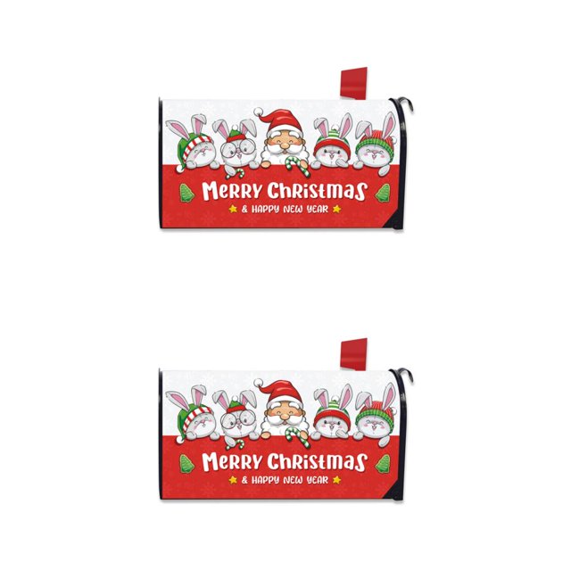 Maytalsory Effortlessly Install And Remove Easy To Mailbox Cover Vivid Print Cloth Abstract Style Colorful Mailbox Cover YTYH2309096 2Set