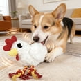 thumbnail image 6 of Dog Toy Chicken Shaped Squeaky Rope Toy Texture Tug Training Play Toy For Medium And Large Dogs(Rooster-20X16X34Cm), 6 of 8