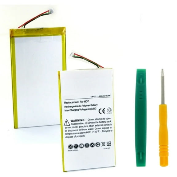 Batteries N Accessories BNA-WB-TLP-049 Tablet Battery - Li-Pol, 3.7V, 4000 mAh, Ultra High Capacity Battery - Replacement for Barnes  Noble BNRV400 Battery