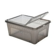 thumbnail image 1 of Caja de cría de reptiles, hábitat para eclosión, portátil y ligera, para animales Negro, 1 of 9