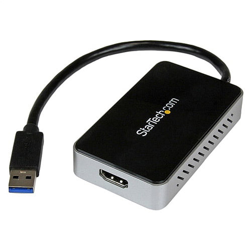 StarTech.com USB32HDEH USB 3.0 to HDMI External Video Card Adapter - 1 Port USB Hub - 1080p - External Card for Laptops - USB Video Card - Walmart.com