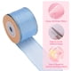 thumbnail image 3 of Cinta de Organza con Alambre Uxcell, Cinta de Organza Metálica Azul Oscuro de 1-1/2 Pulgadas x 10 Yardas, Tela Sedosa Transparente para Manualidades de Regalo, Decoraciones de Bodas y Fiestas en Casa, 3 of 7