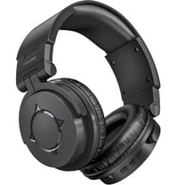 TISHORE Wireless Bluetooth over Ear Headphones, Foldable with Microphone, Noise Cancelling, Black