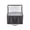 Gray, variant on Thermal Insulated Delivery Bag Large Capacity, Non-Woven Foil Cooler Tote for Hot & Cold Food, Foldable Reusable Pizza Warming Bag for Delivery, Travel, Camping & Lunch