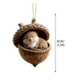 thumbnail image 3 of Popular Picks,Acrylic Christmas Pendant Hanging Ornaments For Christmas Tree Christmas Decorations For Home Holiday Decor Festive Orname 3.15 inch, 3 of 8
