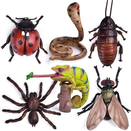 Fun Little Toys 3D Insect Puzzle for Kids  6 Pack