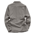thumbnail image 5 of Bpyeka Men's Cargo Shacket Button Front Multi Pocket Chest Flap Pockets Relaxed Fit Spring Casual Utility Outerwear Jackets XS-2XL, 5 of 5