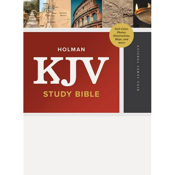 KJV Study Bible, Full-Color, Hardcover, (Hardcover)