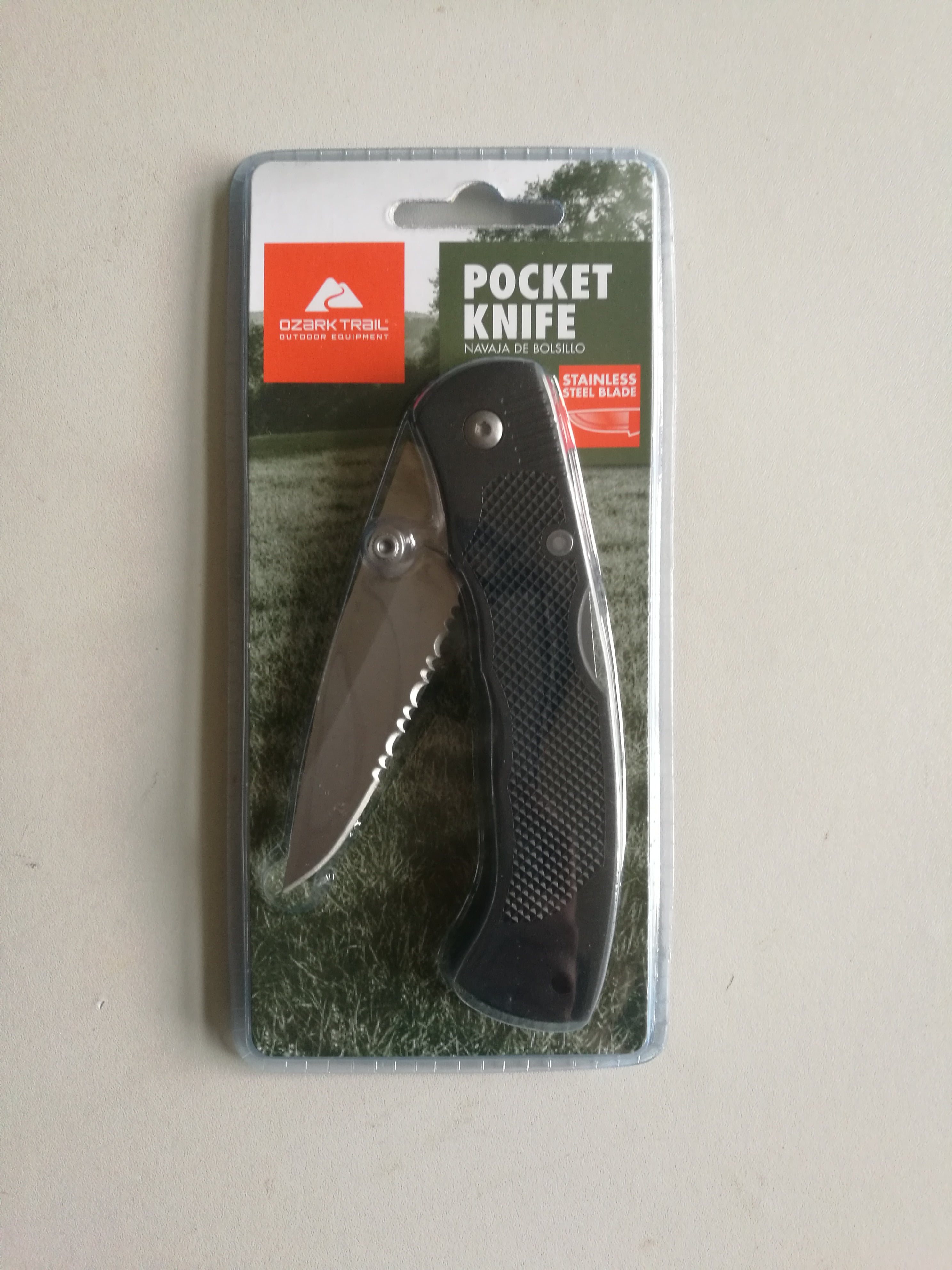 Ozark Trail Stainless Steel Navaja Pocket Knife