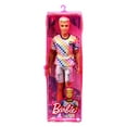 thumbnail image 7 of Barbie Ken Fashionistas Doll #174 with Surf-Inspired Checkered Shirt, Sculpted Blond Hair, 7 of 7