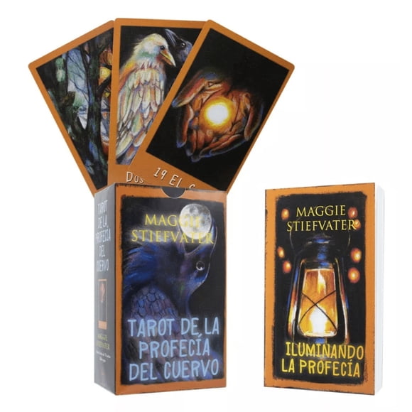 Cartas Tarot La Profecia Del Cuervo Matiri 78 Cartas Rider White + Manual Fisico
