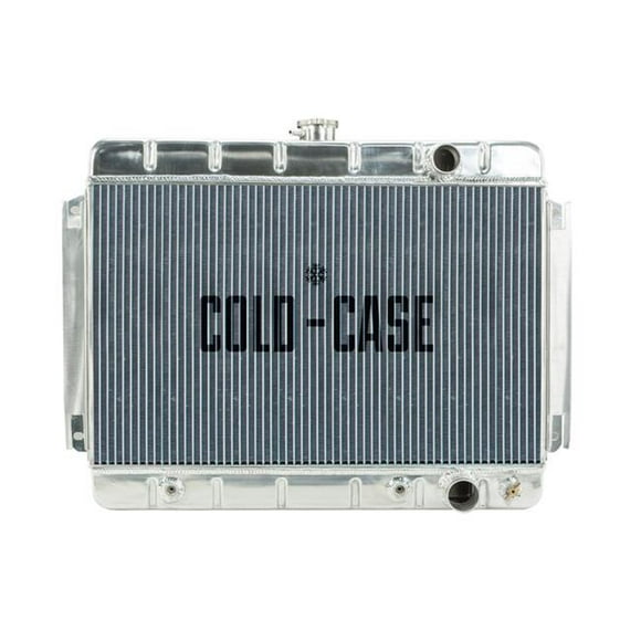 Cold Case Radiators CCRCHE541A Passenger Side Outlet Automatic Radiator for 1964-1965 Chevelle