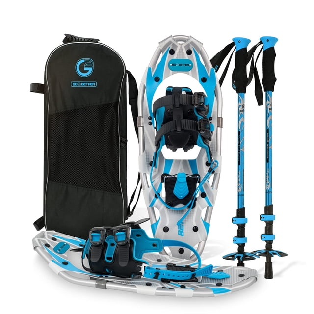 Raquetas de nieve G2 GO2GETHER G2 21 pulgadas azules para mujeres, hombres y jóvenes