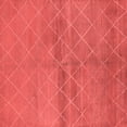 thumbnail image 1 of Ahgly Company Indoor Square Oriental Red Industrial Area Rugs, 8' Square, 1 of 4