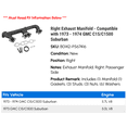 thumbnail image 2 of Right Exhaust Manifold - Compatible with 1973 - 1974 GMC C15/C1500 Suburban, 2 of 2