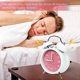 thumbnail image 2 of 4 inch Loud Alarm Clock for Heavy Sleepers,Non-Ticking Silent,Night Backlight,Battery Operated,Twin Bell Basic Clock for Wake-up, 2 of 5