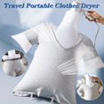 thumbnail image 3 of Quick Dry Clothes Bag Portable Folding Multiple Styles Drying Support Bag Breathable Travel Clothes Dryer Down 1, 3 of 6
