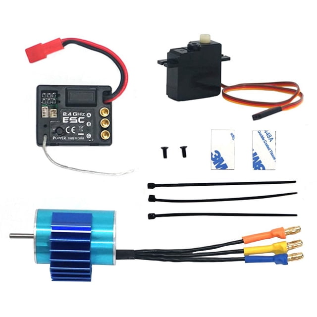 Motor sin escobillas con ESC Metal disipador 17g Servo piezas de repuesto para sd1603 sd1604 RC coche reemplazar Accesorios