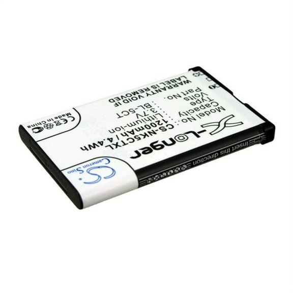 1200mAh BL-5CT Battery for Nokia 6303 classic Illuvial C3-01 6303 classic 6303i classic 6730 Classic C5-00 5220 5630 XpressMusic