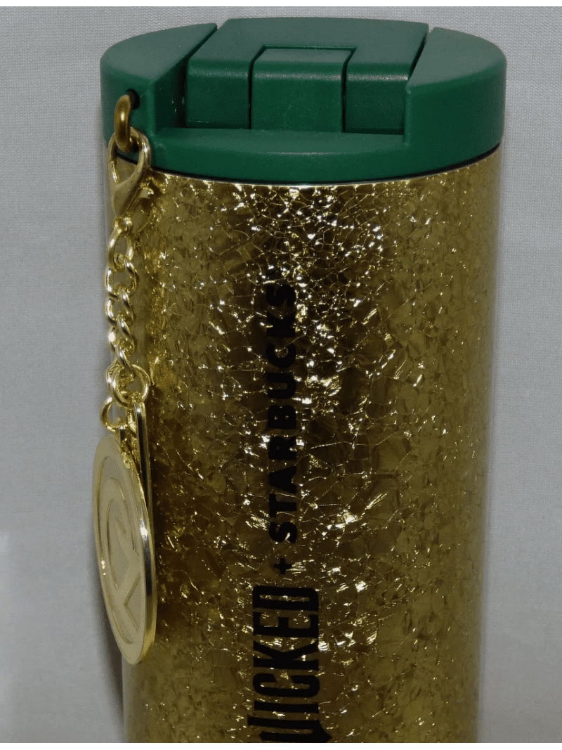 Wicked Starbucks Stainless Steel Vacuum Sealed Tumbler Gold