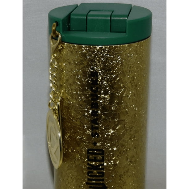 Wicked Starbucks Stainless Steel Vacuum Sealed Tumbler Gold