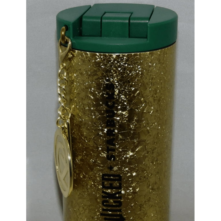 Wicked Starbucks Stainless Steel Vacuum Sealed Tumbler Gold
