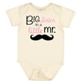 thumbnail image 3 of Inktastic Big Sister to a Little Mr. Girls Baby Bodysuit, 3 of 5
