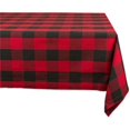 thumbnail image 1 of Buffalo Check Red Tablecloth 52x52 inch, 1 of 1