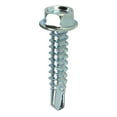 thumbnail image 2 of Teks 21336 Screw, #12 Thread, 3/4 in L, Coarse Thread, Hex Drive, Self-Drilling, Self-Tapping Point, Steel, Zinc, 120 PK - pack of 120, 2 of 4