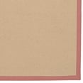 thumbnail image 3 of Linon Empire Machine Tufted Wool 9'10"x13' Rug in Sisal and Burnt Orange, 3 of 8