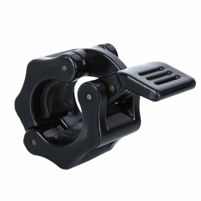 One Pair of 1" Diameter Barbell Clamps ABS Locking Collars Clamp for 1