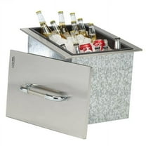 Bull Outdoor Products SS Beverage Ice Chest Condiment Tray Cooler