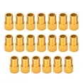 thumbnail image 2 of Paquete de 20 adaptadores de silicona para protección contra el polvo, adecuados para bicicletas de carretera Tapas de válvulas de neumáticos de bicicleta doradas, 2 of 8