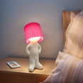 thumbnail image 2 of Lámpara Divertida La Mesita Noche Little Shy Man Lamps Con Pantalla para, 2 of 9