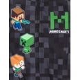 thumbnail image 4 of Campera Bomber Varsity Minecraft para Niños Negra y Gris Talle 7-8, 4 of 8