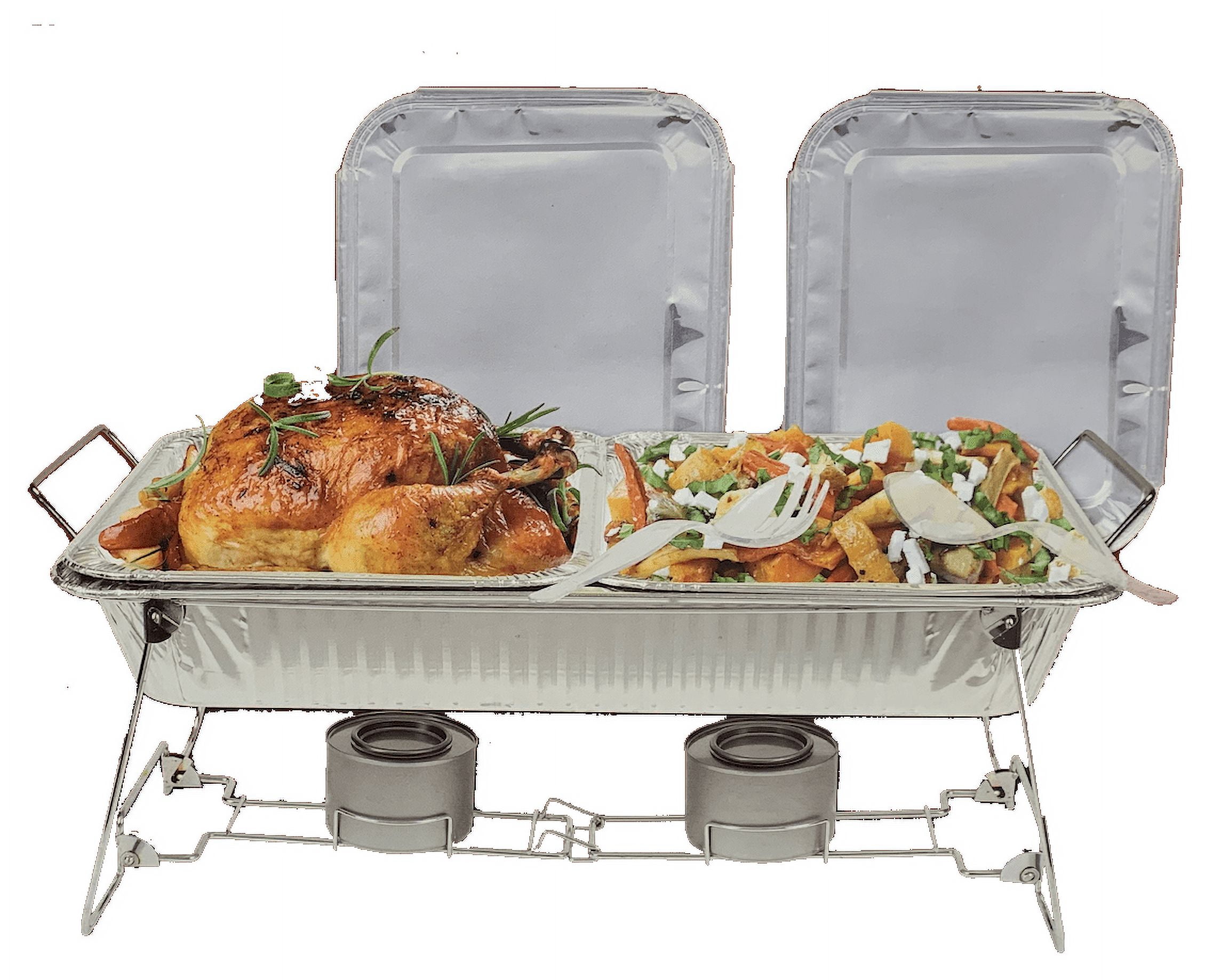 Prepare N' Carry Aluminum Buffet Set, 10 Piece