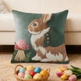 thumbnail image 1 of Housse de Coussin de Sofa Imprimée pour Décoration de Salon Série Simples Housse d'Oreiller de Pâques Mignons Lapins Housse de Coussin de Sofa Imprimée Décoration de Fête, 1 of 7