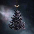 thumbnail image 6 of Wall Hangings Bat Swarm Tree Ornament Gothic Halloween Bat Swarm Hanging Decorations Flying Bat Ornaments For Christmas Tree For Or Home, 6 of 9