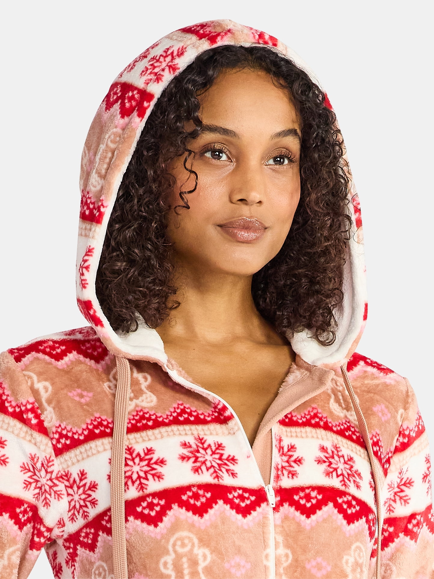 Holiday Time Women's Cabin Union Suit, Sizes XS-3X